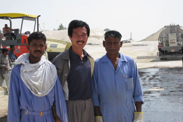 Work site in Bahrain