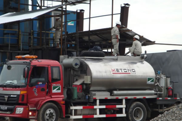 Work site in Indonesia