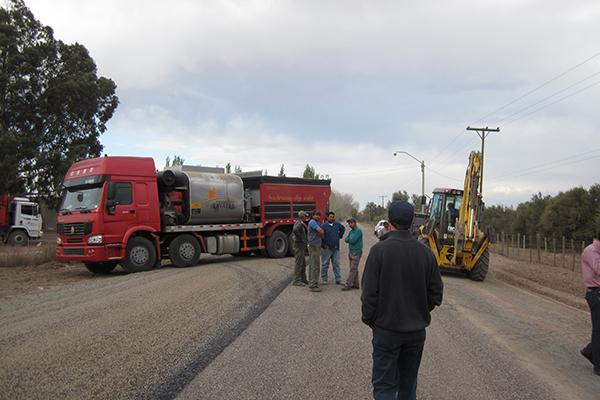 Work site in Argentina 