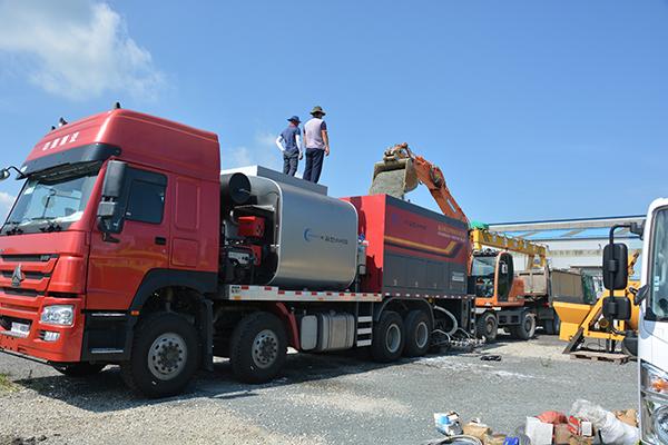Work site in Korea 