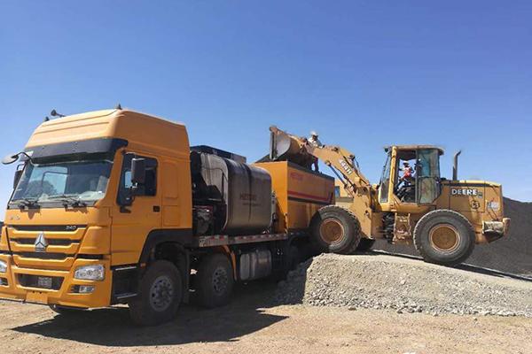 Work site in Mexico
