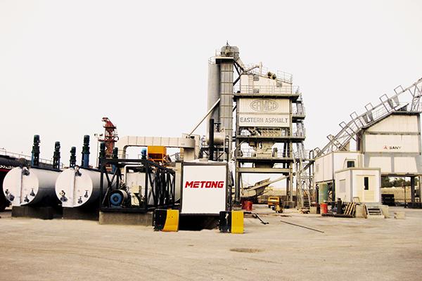 Modified bitumen plant Work site in Bahrain
