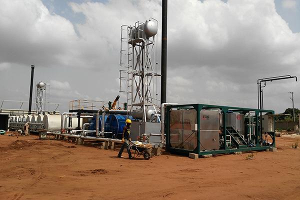 Emulsion Bitumen plant in Africa