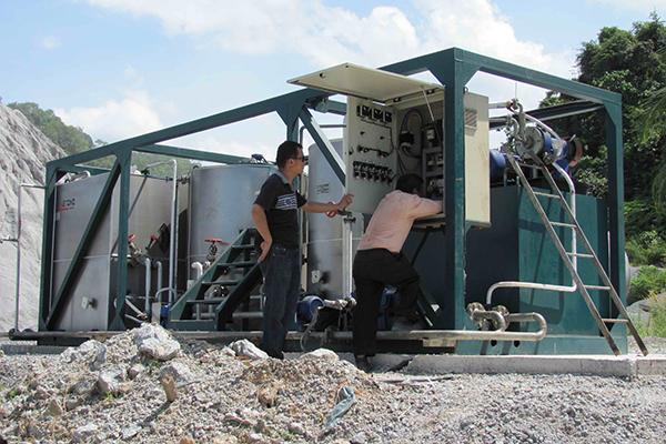 Emulsion bitumen plant in India