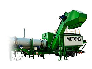 Mobile Asphalt Drum Mix Plant