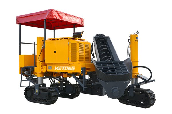 Three-Track Slipform Paver